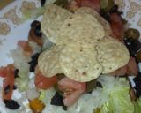 A picture of step 7 of Open Face Nacho Cheeseburger.