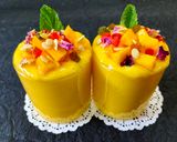 रजवाड़ी मैंगो लस्सी Rajwadi Mango lassi (गर्मियों में ताजगी से भरपूर मैंगो लस्सी बनाएं मात्र 5 मिनट में) रेसिपी चरण 7 फोटो