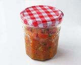 A picture of step 7 of Pickled Tomato Salsa.