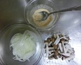 A picture of step 2 of Pork in Ponzu and Mayonnaise.