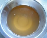 A picture of step 3 of Dashi Gelée Soup.