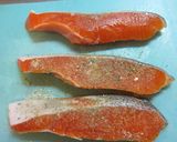 A picture of step 1 of Irresistible!! Lemon Teriyaki Autumn Salmon.