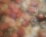 A picture of step 1 of Rice, Okra, and Tomatoes.