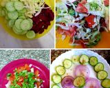 વેજી ટેબલ મીક્સ સલાડ (Vegetable Mix Salad Recipe In Gujarati) રેસીપી સ્ટેપ2ફોટો