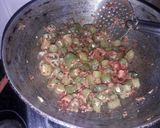 A picture of step 4 of Besan Mirchi Tipore.