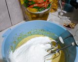 Foto langkah ke 4 dari resep Bolu pisang kukus gula merah.