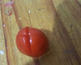 Foto del paso 1 de la receta: Tomates rellenos en ramo de tulipanes San Valentín