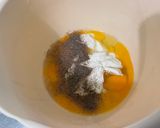 Une image de l'étape 12 de Flan aux fanes de carottes, oignons nouveaux, jambon et saint Moret.