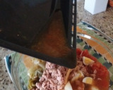 Foto del paso 4 de la receta: Ensalada de pimientos, tomate, berenjena, cebolla, calabacín