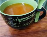 A picture of step 4 of Carrot ginger tomato soup.