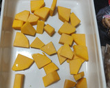 Foto del paso 2 de la receta: Pollo al horno con calabaza