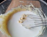 Une image de l'étape 2 de Cake au confit de canard et à la pomme.