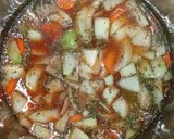 Foto del paso 4 de la receta: Osobuco con Guisado de Lentejas y Vegetales