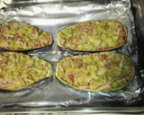Foto del paso 8 de la receta: Berenjena rellena de verduras y beicon