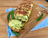 Pas rețetă Pâine cu leurdă și mozarella 6 fotografie