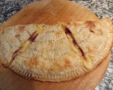Foto del paso 17 de la receta: Masa de hojaldre sin gluten con pollo, queso y sirope de agave