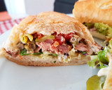 Foto del paso 2 de la receta: Bocata de "CON▪︎FIN▪︎A▪︎MIENTO" 🔥🔥🔥🔥