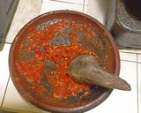 Foto langkah ke 1 dari resep Ikan Tawe Dan Tahu Bumbu Cocoh.