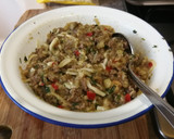 Foto del paso 5 de la receta: Berenjenas rellenas con carne picada
