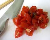 A picture of step 2 of Microwave Tomato Cheese Omelette Using Just One Egg.
