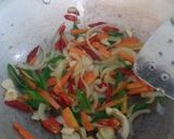 Foto langkah ke 5 dari resep 1. Ayam Fillet Pedas Asam Manis.
