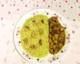 A picture of step 8 of Plain Pulao.
