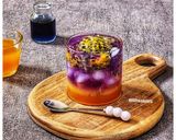 Foto langkah ke 4 dari resep Butterfly Pea Flower Passion Fruit Ice.