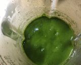 A picture of step 2 of Store in the Freezer! Chrysanthemum Greens Pesto.
