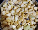 A picture of step 1 of Apple ki sabji.