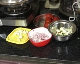 A picture of step 2 of Eggs Masala Paniyaram/Paddu: Muttai Paniyaram.
