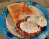 A picture of step 7 of Poached Eggs.