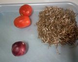 A picture of step 1 of Simple Wet fry omena.