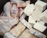 Foto langkah ke 1 dari resep Ungkep ayam tahu tempe.