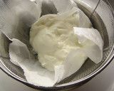 A picture of step 1 of Fruit-Packed Yogurt Ice Cream Cake.