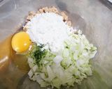 A picture of step 1 of Finger Food Okonomiyaki For Babies on Solids.