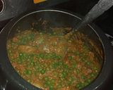 A picture of step 8 of Peas and potato curry.