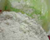 Foto langkah ke 3 dari resep Bolu tape pandan putih telur enak.