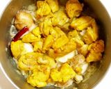 A picture of step 7 of Our Family Recipe for Coconut Milk Curry.