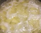 A picture of step 2 of Roasted garlic and parsley mash.