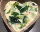 Une image de l'étape 7 de Clafoutis poireaux saumon.