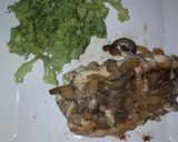 Foto del paso 5 de la receta: Salmón blanco relleno de champiñones