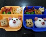 Foto langkah ke 8 dari resep Bento ala Moy 🐻.