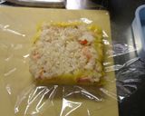A picture of step 5 of Omurice for your Bento.
