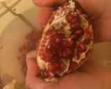 A picture of step 1 of Apple Pomegranate Power Salad.