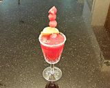 A picture of step 4 of Watermelon Lemonade.