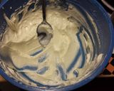 A picture of step 3 of Cream cheese frosting.
