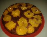 A picture of step 7 of Orange Upside Down Cocoa Cake.