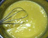 A picture of step 4 of Mango Yogurt Pudding with Kanten!.