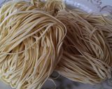A picture of step 6 of Ground beef soup with noodles.