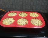 A picture of step 13 of Spaghetti🍝 muffins.